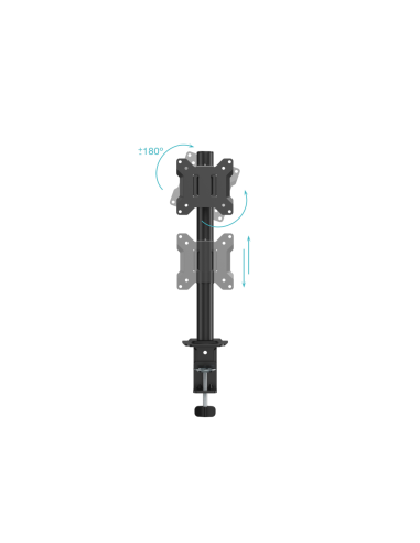 TooQ Soporte de Mesa para Pantallas de 17"-32", Negro