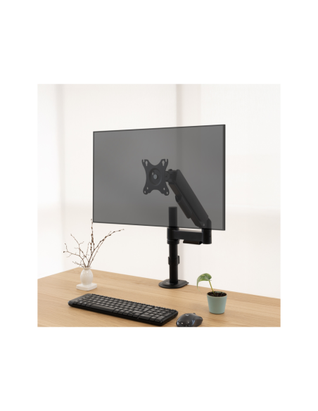 TooQ Soporte de Mesa para Pantallas 17”-32”, Color Negro