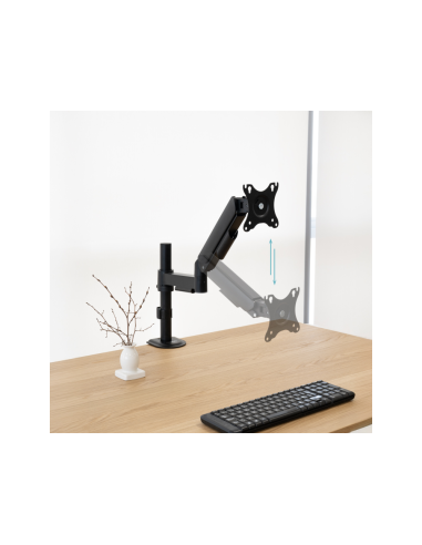 TooQ Soporte de Mesa para Pantallas 17”-32”, Color Negro