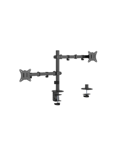 Gembird MA-D2-03 soporte para monitor 81,3 cm (32") Escritorio Negro