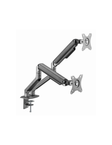 Gembird MA-DA2-05 soporte para monitor 81,3 cm (32") Escritorio Gris