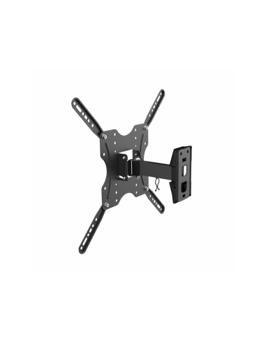 AISENS Soporte ECO giratorio, inclinable para monitor/TV 30kg (2 Pivotes) de 32-55, Negro