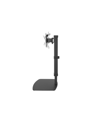 AISENS Soporte De Mesa Eco Giratorio E Inclinable Para Monitor/tv 8kg De 17-32, Negro