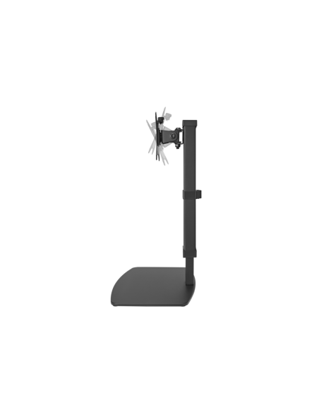 AISENS Soporte De Mesa Eco Giratorio E Inclinable Para Monitor/tv 8kg De 17-32, Negro