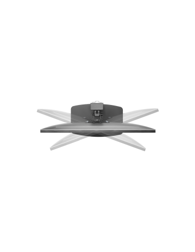 AISENS Soporte De Mesa Eco Giratorio E Inclinable Para Monitor/tv 8kg De 17-32, Negro