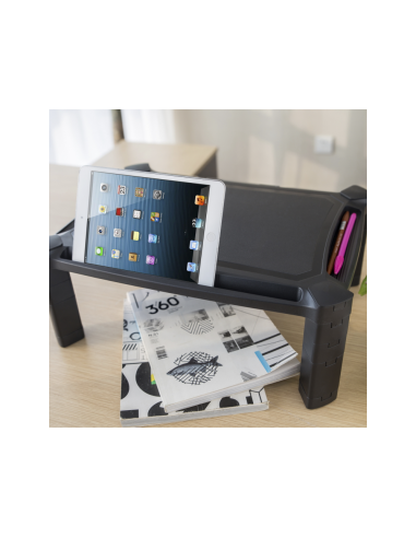 AISENS Soporte Elevador XL Para Monitor/Portátil, Negro