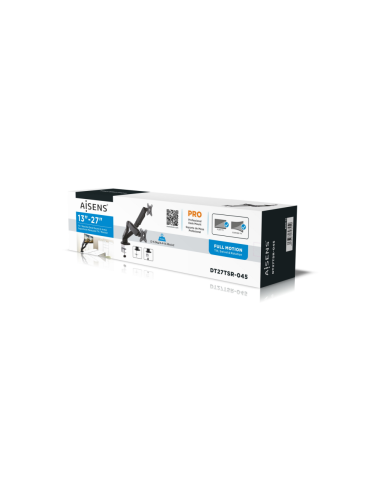 AISENS DT27TSR-045 soporte para monitor 81,3 cm (32") Negro Escritorio