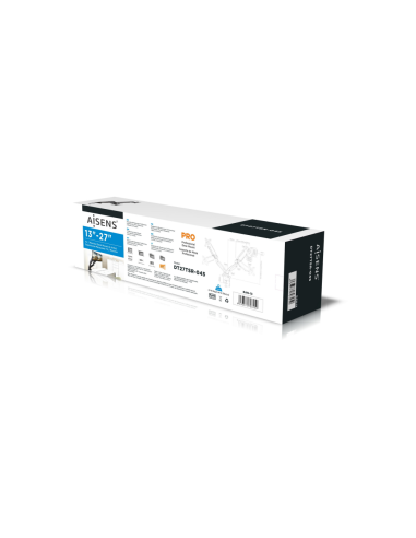 AISENS DT27TSR-045 soporte para monitor 81,3 cm (32") Negro Escritorio