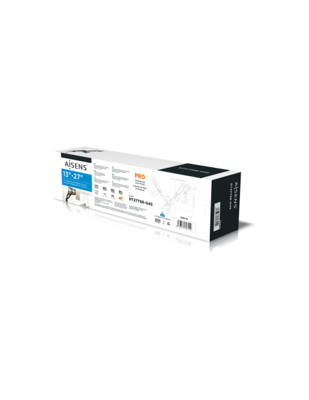 AISENS DT27TSR-045 soporte para monitor 81,3 cm (32") Negro Escritorio