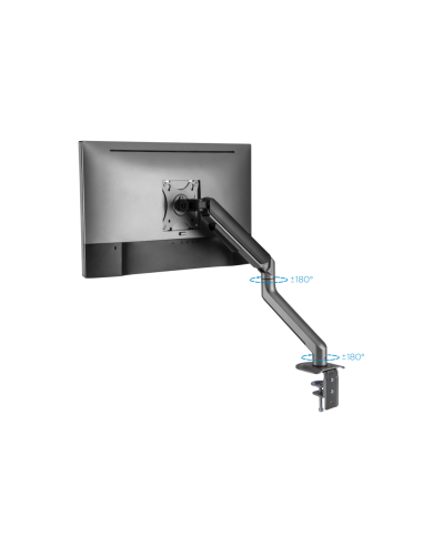 TooQ DB4032TNR-G soporte para monitor 81,3 cm (32") Escritorio Negro