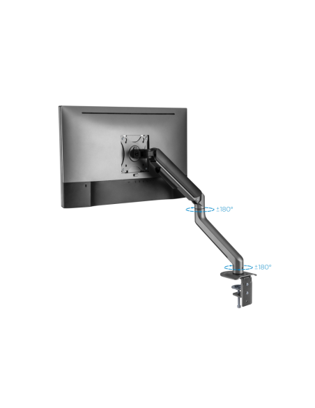 TooQ DB4032TNR-G soporte para monitor 81,3 cm (32") Escritorio Negro