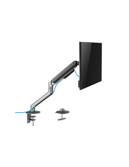 TooQ DB4032TNR-G soporte para monitor 81,3 cm (32") Escritorio Negro