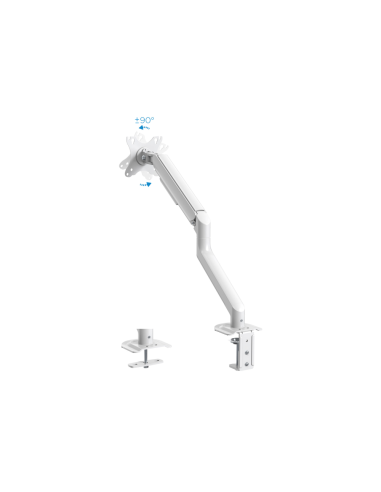 TooQ DB4032TNR-W soporte para monitor 81,3 cm (32") Escritorio Blanco