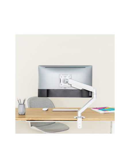 TooQ DB4032TNR-W soporte para monitor 81,3 cm (32") Escritorio Blanco