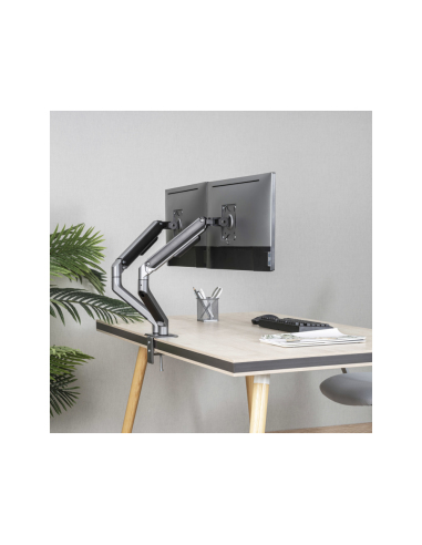 TooQ DB4132TNR-G soporte para monitor 81,3 cm (32") Escritorio Negro