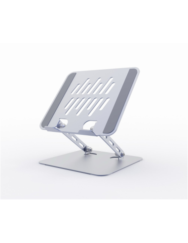 Gembird NBS-D1-04 soporte para monitor 39,6 cm (15.6") Escritorio Plata