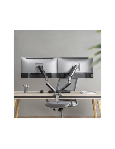 TooQ DB4132TNR-G soporte para monitor 81,3 cm (32") Escritorio Negro