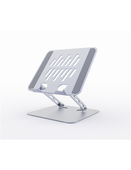 Gembird NBS-D1-04 soporte para monitor 39,6 cm (15.6") Escritorio Plata