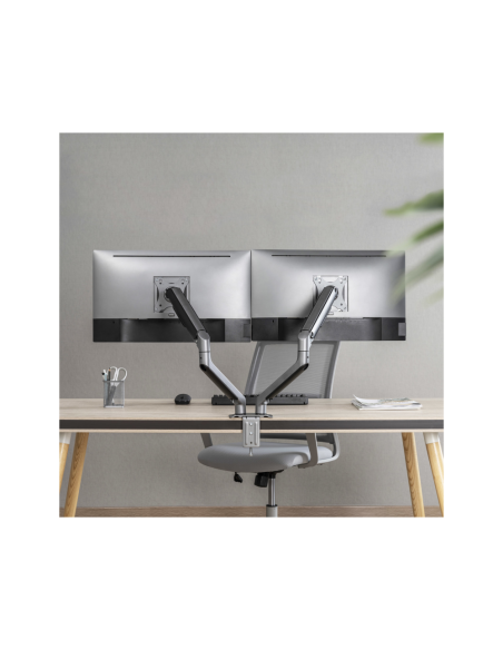 TooQ DB4132TNR-G soporte para monitor 81,3 cm (32") Escritorio Negro