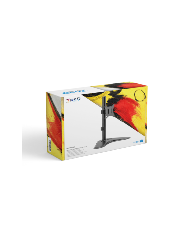 TooQ DB1701TN-B soporte para monitor 81,3 cm (32") Escritorio Negro