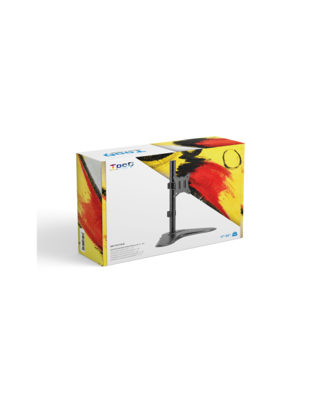 TooQ DB1701TN-B soporte para monitor 81,3 cm (32") Escritorio Negro