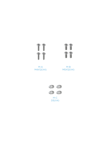 TooQ DB1703TNV-B soporte para monitor 81,3 cm (32") Escritorio Negro