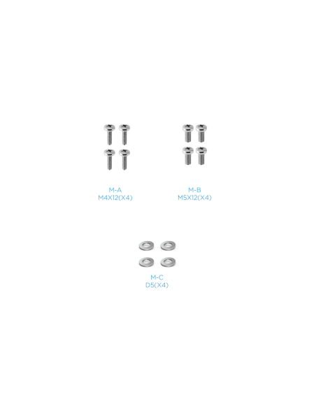 TooQ DB1703TNV-B soporte para monitor 81,3 cm (32") Escritorio Negro