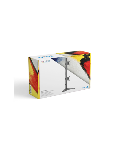 TooQ DB1703TNV-B soporte para monitor 81,3 cm (32") Escritorio Negro