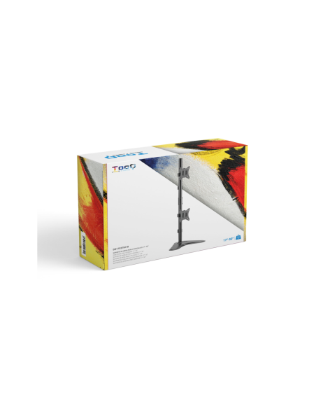 TooQ DB1703TNV-B soporte para monitor 81,3 cm (32") Escritorio Negro