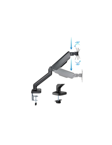 TooQ Soporte de Mesa para Pantalla 17"-32", Negro