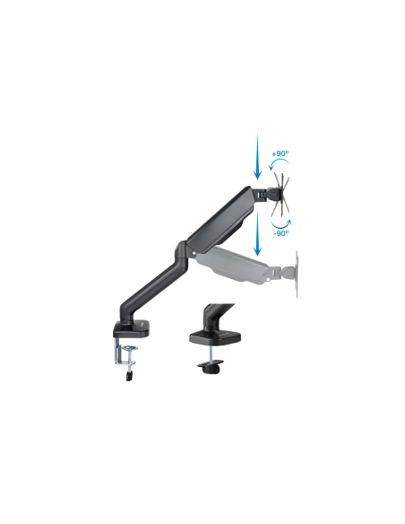 TooQ Soporte de Mesa para Pantalla 17"-32", Negro