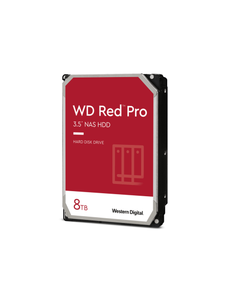 Western Digital Red Pro disco duro interno 8 TB 7200 RPM 256 MB 3.5" SATA