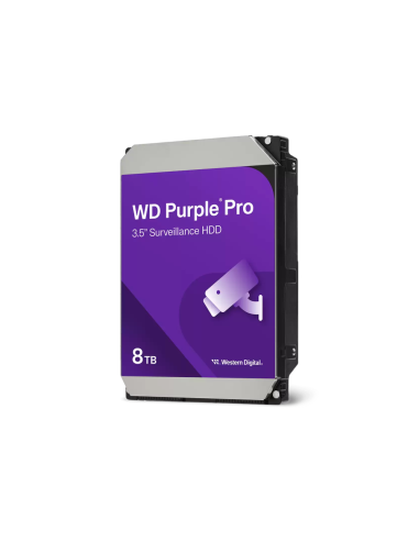 Western Digital Purple Pro Smart Video HDD 8TB disco duro interno 7200 RPM 3.5" SATA