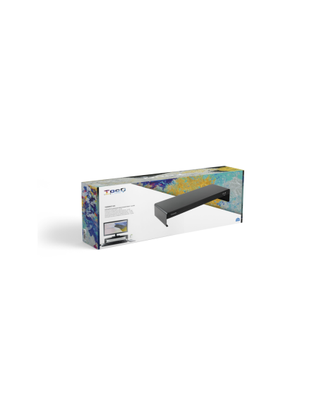 TooQ TQMR0124 soporte para monitor Escritorio Negro