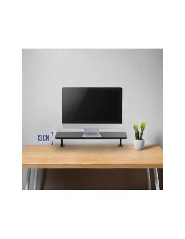 Ewent EW1546 soporte para monitor 86,4 cm (34") Escritorio Negro