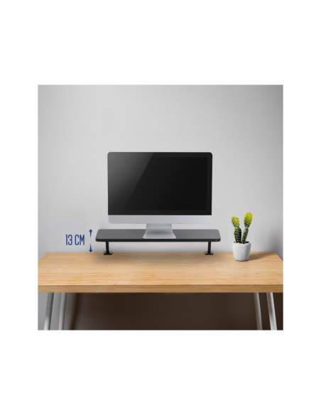 Ewent EW1546 soporte para monitor 86,4 cm (34") Escritorio Negro