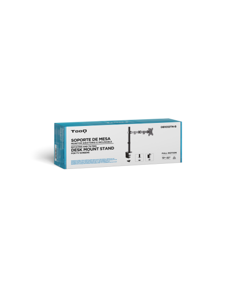 TooQ DB1032TN-B soporte para monitor 81,3 cm (32") Escritorio