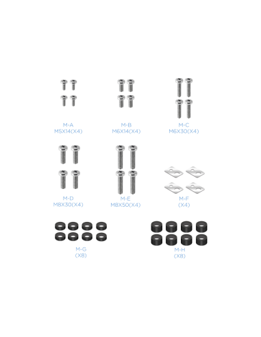 TooQ FS20200M-B Soporte de suelo con ruedas/patas para pantallas de 60" - 105"