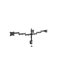 TooQ DB1327TN-B soporte para monitor 68,6 cm (27") Negro Escritorio 2