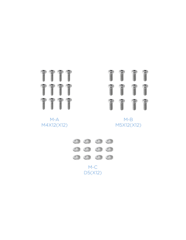 TooQ DB1327TN-B soporte para monitor 68,6 cm (27") Negro Escritorio