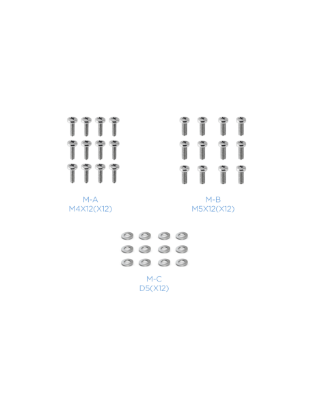 TooQ DB1327TN-B soporte para monitor 68,6 cm (27") Negro Escritorio