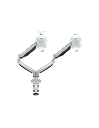 TooQ DB3132TNR-S soporte para monitor 81,3 cm (32") Escritorio