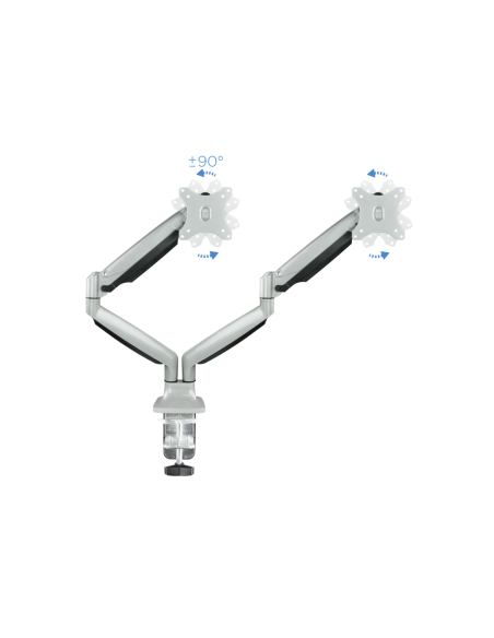 TooQ DB3132TNR-S soporte para monitor 81,3 cm (32") Escritorio