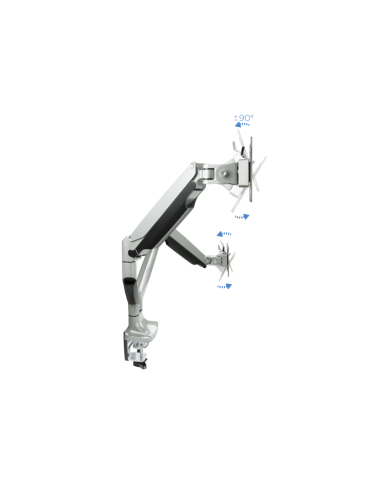 TooQ DB3132TNR-S soporte para monitor 81,3 cm (32") Escritorio