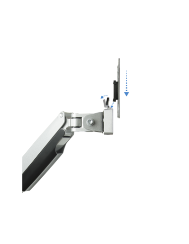 TooQ DB3132TNR-S soporte para monitor 81,3 cm (32") Escritorio