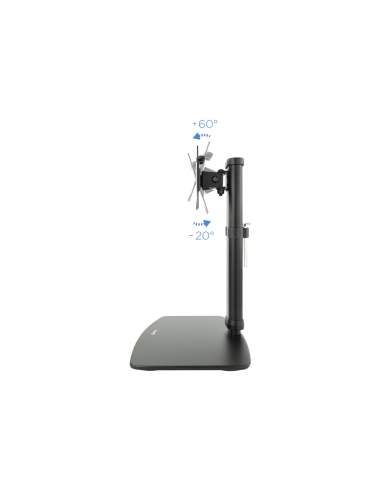 TooQ DB1127TN-B soporte para monitor 68,6 cm (27") Escritorio Negro