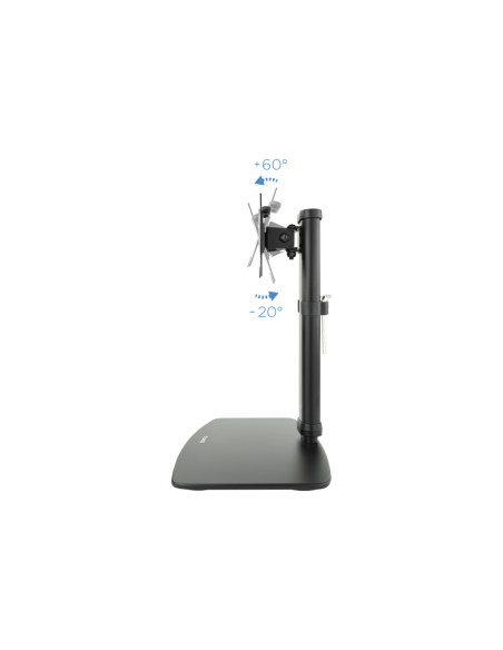 TooQ DB1127TN-B soporte para monitor 68,6 cm (27") Escritorio Negro