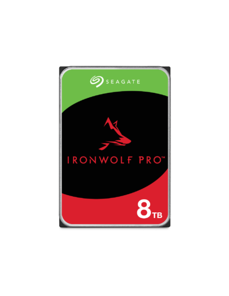 Seagate IronWolf Pro ST8000NT001 disco duro interno 8 TB 7200 RPM 256 MB 3.5" Serial ATA III