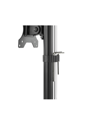 TooQ DB1127TN-B soporte para monitor 68,6 cm (27") Escritorio Negro