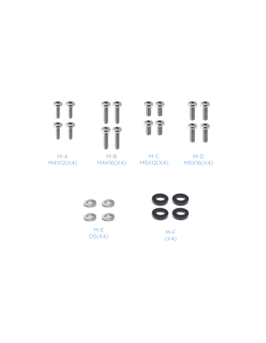 TooQ DB1127TN-B soporte para monitor 68,6 cm (27") Escritorio Negro